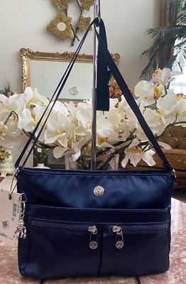 ハッピー NWT Kipling Angie Crossbody Bag - Cosmic Blue, $104 | eBay
