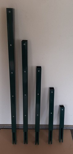 Pfostenverlängerung Pfosten Aufsatz Erhöhung Doppelstabmattenzaun Zaunerhöhung - Bild 4 von 9