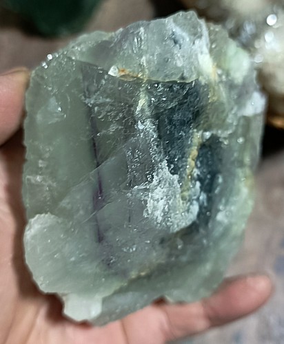 599g1.31lb Nuevo Hallazgo Espécimen Mineral de FLUORITA/Barbilla 1 - Imagen 18 de 18