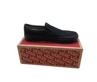 Vans Classic Slip-On Shoes Black - Unisex W6.5/M5 - Authentic Skate Sneakers