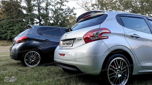SPOILER REAR ROOF TAILGATE PEUGEOT 208 WING BRAND ACCESSORIES - Picture 4 of 4
