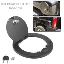 Cubierta de tapa de tanque de gasolina para puerta de combustible Hummer H3 y H3T 2003-2010 ALUMINIO