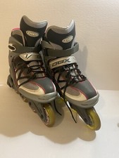 DBX In line skates Abec7 so8 Sz 8 Womens rollerblades Gray pink Mothership Blade