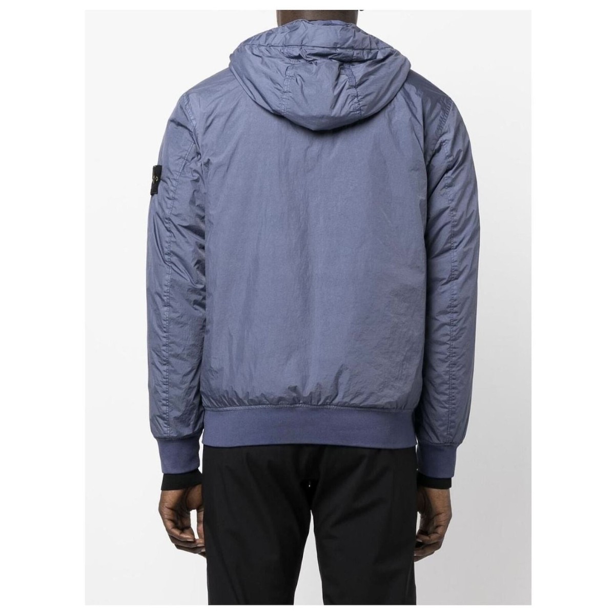 NWT Stone Island Garment Dyed Crinkle Reps NY Jacket Blue XL RARE