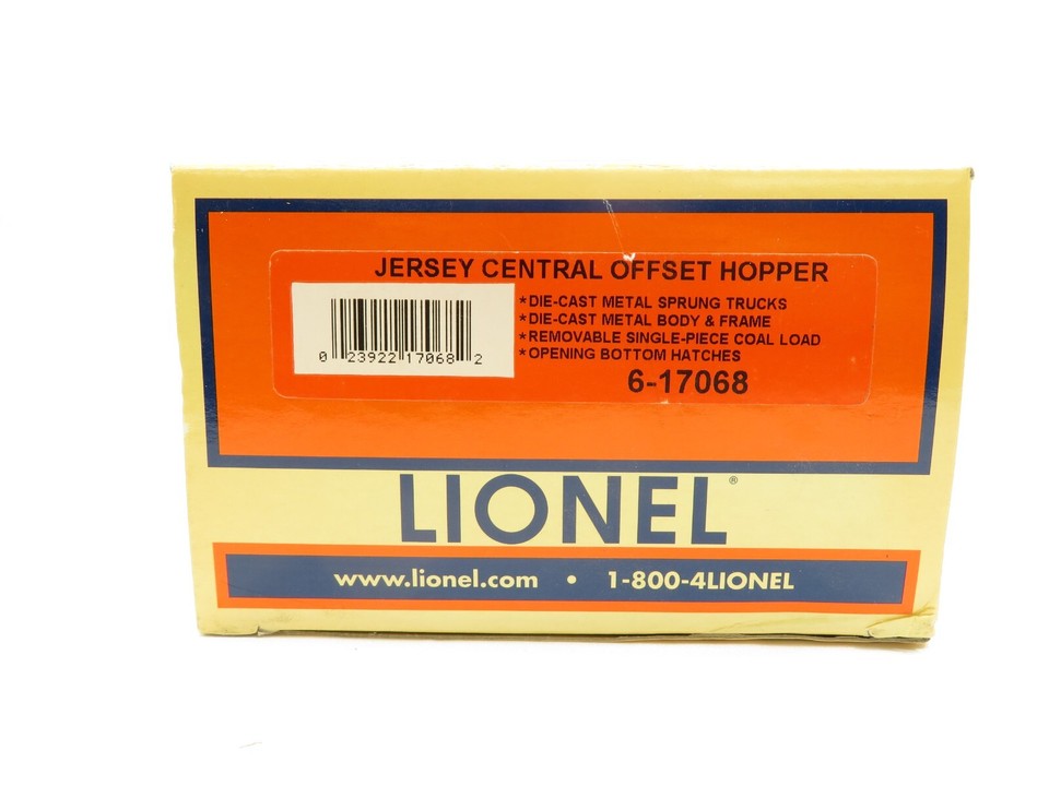 Lionel 617068 Jersey Central Offset Hopper NIB eBay