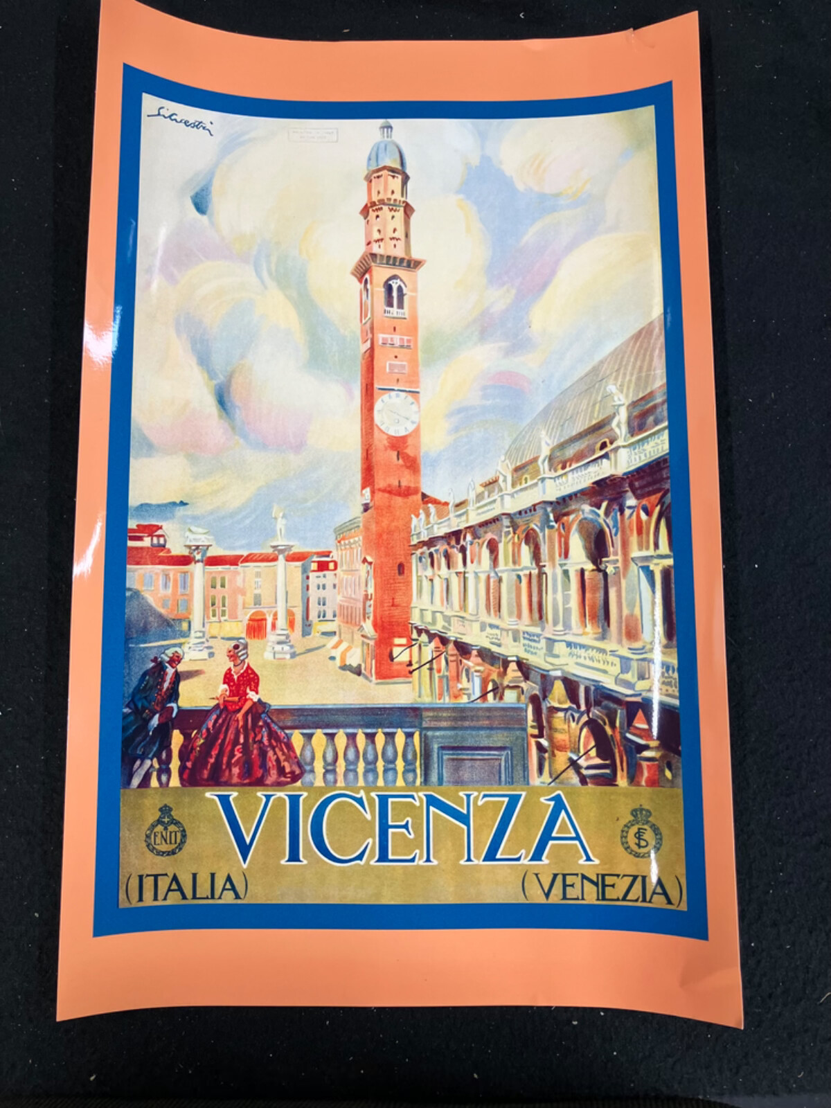 Vicenza Venezia Italia Travel Art Print Poster 11x17 Glossy