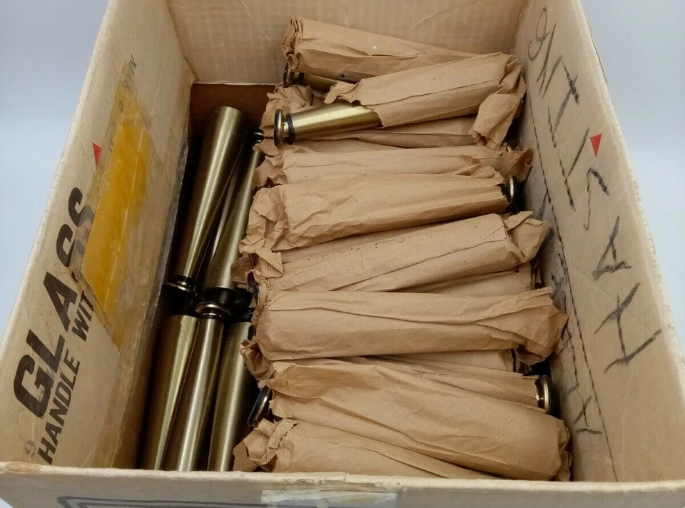 Lote de 5 piezas Muebles de Latón Vintage 6" Pulgadas Sofá Mesa Pie Patas Autonivelantes Foto 2 de 4