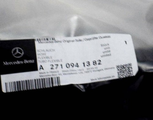 MERCEDES-BENZ SLK CLASS W171 SLK200 AIR INTAKE HOSE PIPE A2710941382 NEW - Picture 11 of 11