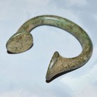 West African Manilla Currency Slave Bracelets Brass Copper Iron 1600's - 1800's