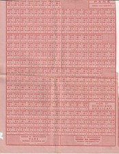 💡 2 Cedole PANE/GENERI MINESTRA novembre 1946-febbraio 1947 FROSINONE