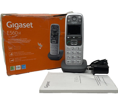 Gigaset E560H Additional Handset for Cordless Senior Big Button Phone For E560A