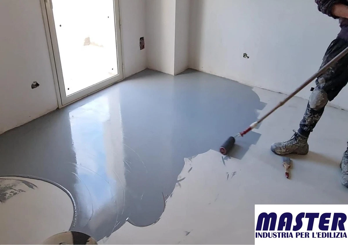 Pintura bicomponente de resina epoxi de color para pisos 6 kg (rendimiento 50-60 m)
