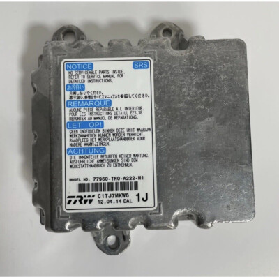2014 2015 HONDA CIVIC Bag Control Module 77960TR0A222M1 *NO CRASH