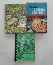 Vintage Country Cookbook Lot 3 Recipe Books Farm Journal Savannah Style Southern