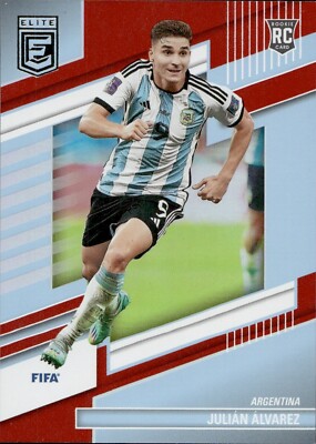 Julian Alvarez Rookie - 2022-23 Panini Donruss Elite - Color Variation #17