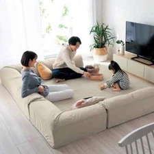 The double corner kotatsu Corner rug New color C shaped 192.5x167.5 240x215cm