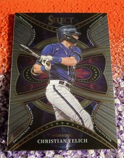2022 Panini Select Phenomenon Insert #P8 Christian Yelich Milwaukee Brewers