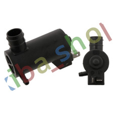 WINDSCREEN WASHER PUMP FRONT 12V ONE-STEP PUMP VISOR FITS CITROEN AX BX C15
