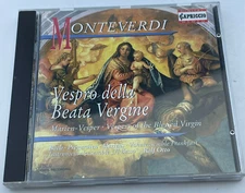 Monteverdi - Vespro della beata Vergine CD NM 1995 Capriccio