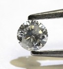 GIA loose certified .30ct I3 F round Natural brilliant diamond estate vintage — photo 3