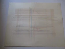 JOHN BERTRAND STANPHILL PAINTING 1970'S ABSTRACT SURREALIST VINTAGE  MODERNISM