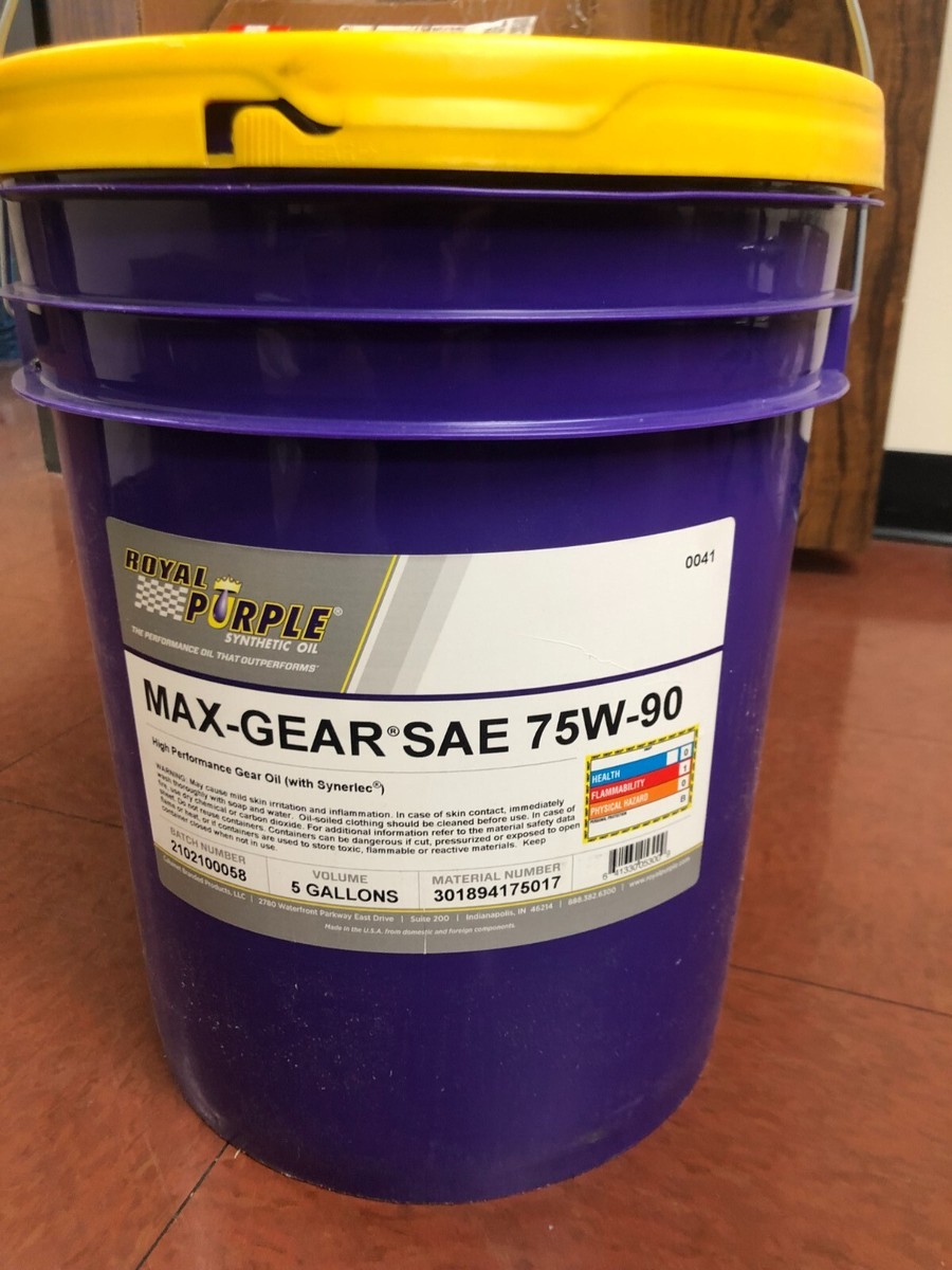 Royal Purple 05300 Max Gear 75W-90 High Performance Synthetic 