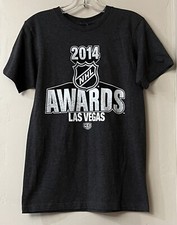 Old Time Hockey~NHL Awards 2014 Las Vegas T-shirt Black Size Small Double Sided