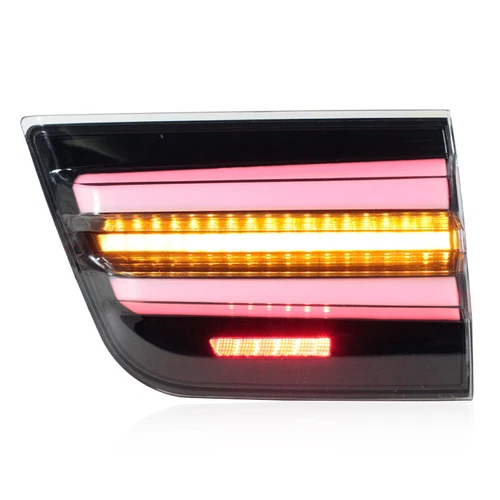 Conjunto de luces traseras LED DRL negro 4 piezas para BMW X5 E70 2007-2013 - Imagen 15 de 20