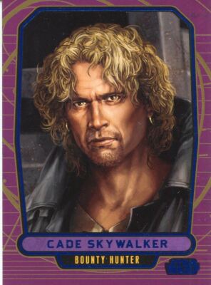 Star Wars Galactic Files Blue Parallel #215 Cade Skywalker