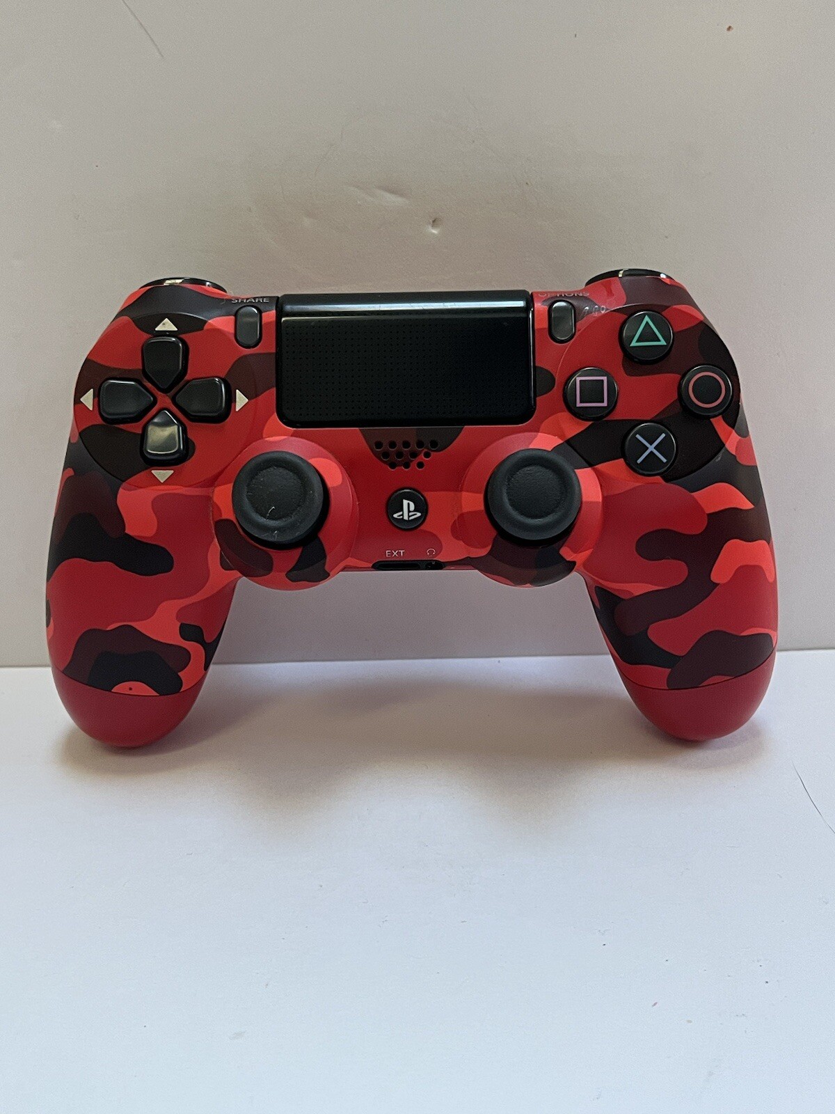 Official Sony DualShock 4 Wireless Controller Red Camouflage PlayStation 4 PS4
