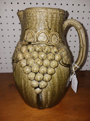 JOHN MEADERS GRAPE PITCHER BROTHER LANIER EDWIN NUB REGGIE CLEVELAND GA POTTERY