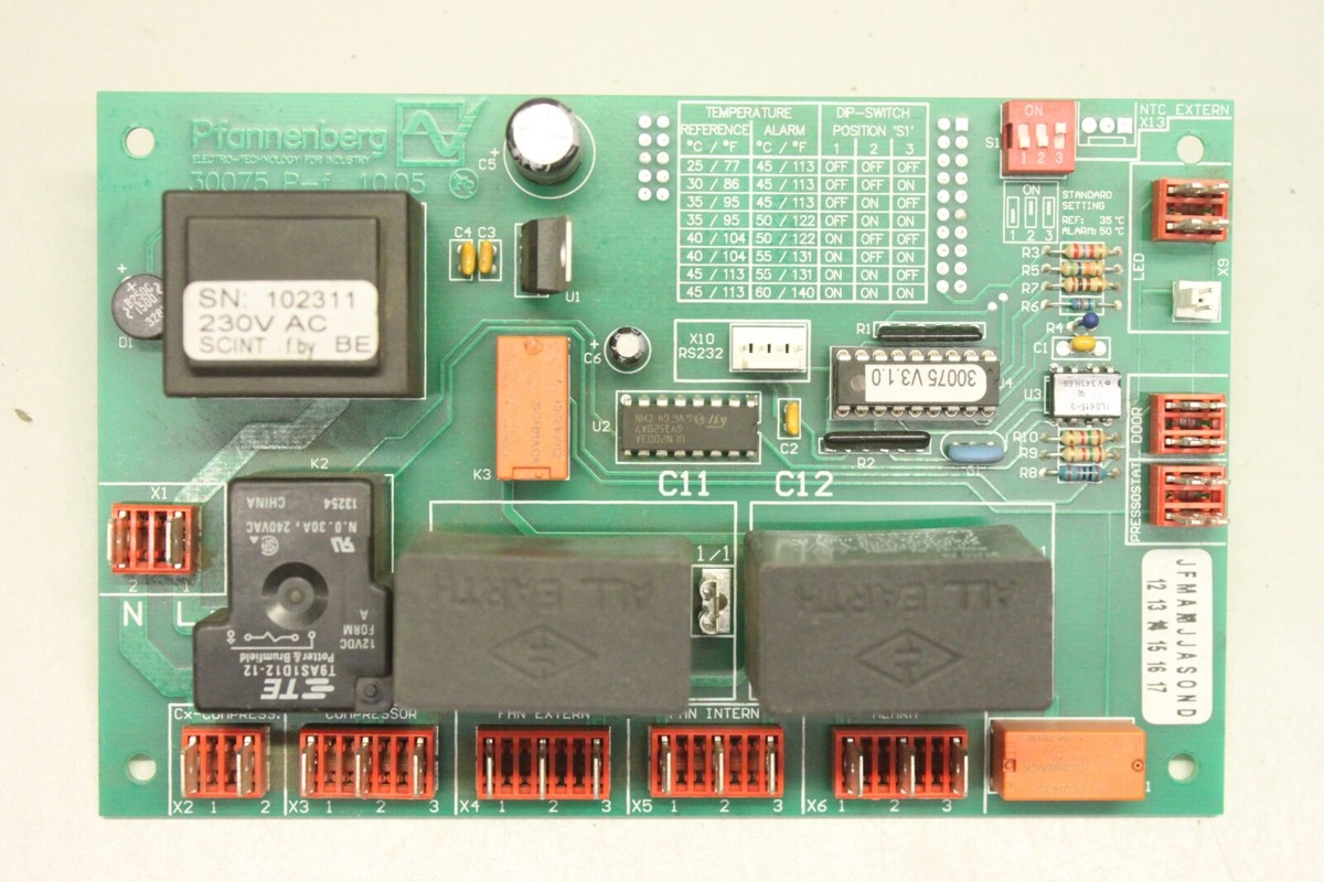 PFANNENBERG 30075P-F JZ-D E344347 Modul Karte Board 10.05 | eBay