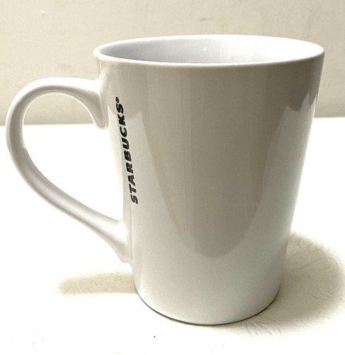 2017 Starbucks White & Green Logo Mermaid Coffee Mug 12fl. oz. - Picture 3 of 8