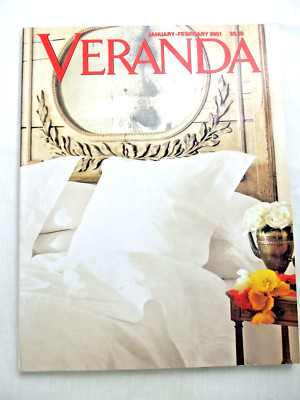 Veranda Magazine January - February 2001 Home & Garden Accessory Decor Design