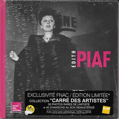2 CD 40T + BUCH EDITH PIAF CARRE DES ARTISTES EDIT. LIMITIERT FNAC + 30 FOTOS 