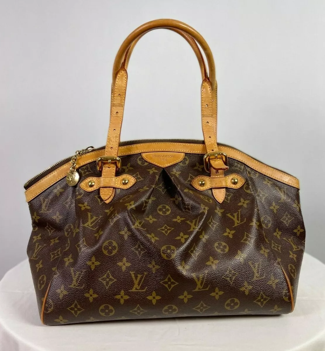 small brown lv purse