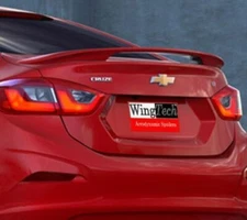 WingTech Factory Style Two Post Rear Spoiler Un-Lighted ABS-424A