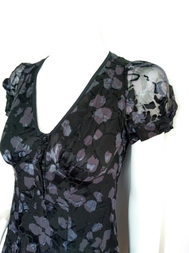 JIGSAW dress size 8 --USED TWICE-- short sleeve silk lined - Picture 5 of 9
