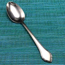 Oneida Summer Mist Autumn Glow TABLESPOON Solid Serving Spoon Stainless Vtg
