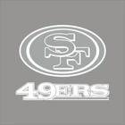 San Francisco 49ers #7 1 Color Vinyl Decal Sticker Window Car Wall