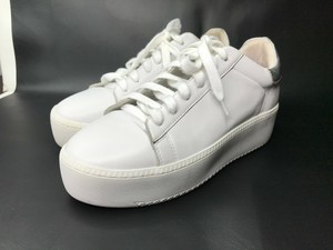 white rainbow sneakers