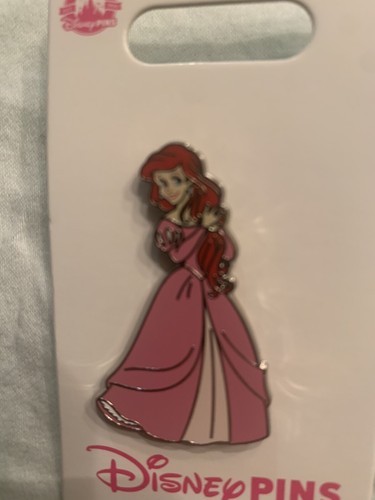 2022 Disney Parks California Disneyland Resort The Little Mermaid Pink Dress Pin - Picture 4 of 5