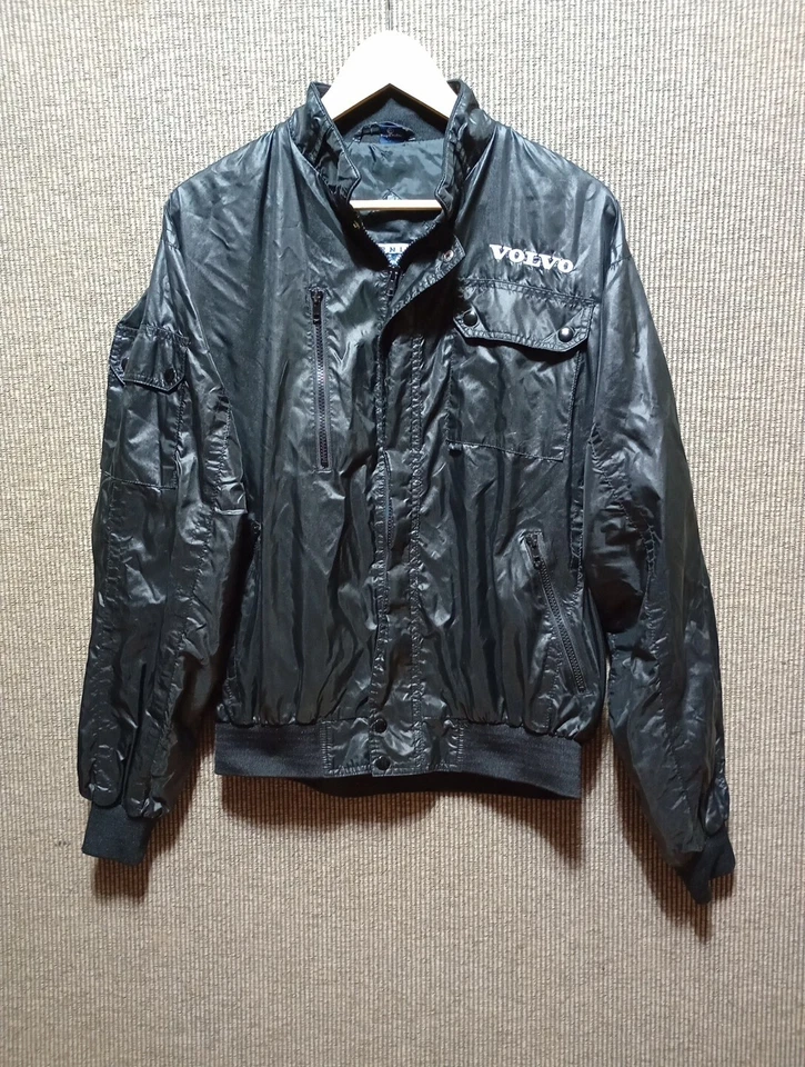Chaqueta Turning Point Vintage Volvo Nylon Negra Adulto Talla XL Foto 2 de 4