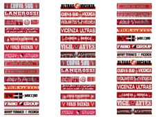 SUBBUTEO 42 ADESIVI VICENZA TIFOSI & SUPPORTERS per TRIBUNA GRADINATA e CURVA