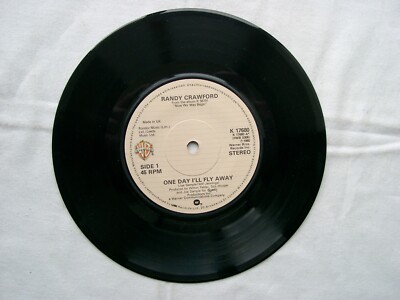 RANDY CRAWFORD - One Day I'll Fly Away 7''   - K 17680 - 1980 UK