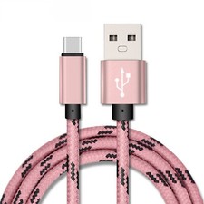 Braided USB C Type-C Fast Charging Data SYNC Charger Cable Cord 3/6/10FT LONG