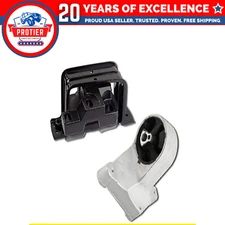 Fits 2001-2006 Chrysler Sebring Except Coupe 2.4L 2.7L Front Motor Mount 2pcs