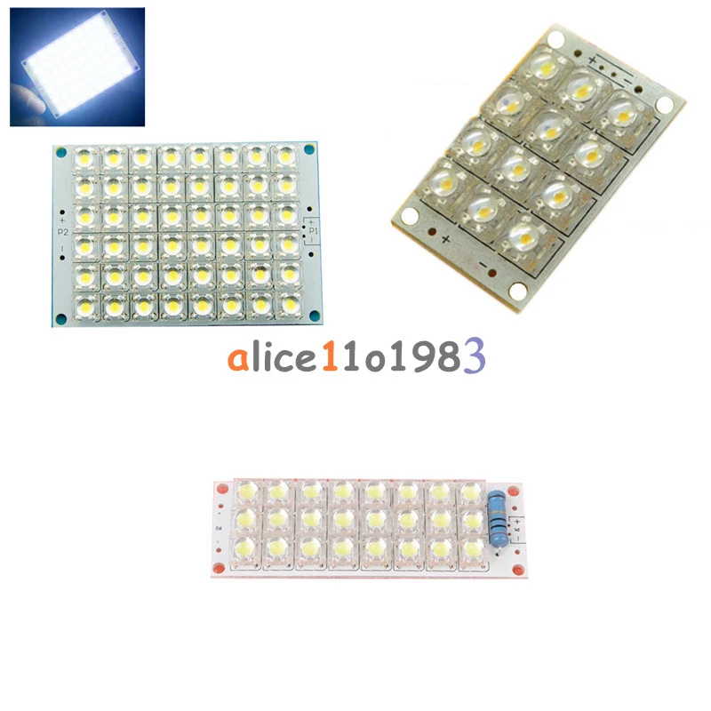 5V 12V LED Panel Board 12 24 48 Piranha LED Panel Led Board Warm White Light