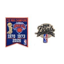 2026 NBA Champions NY Knicks 2pc set Iron On ...
