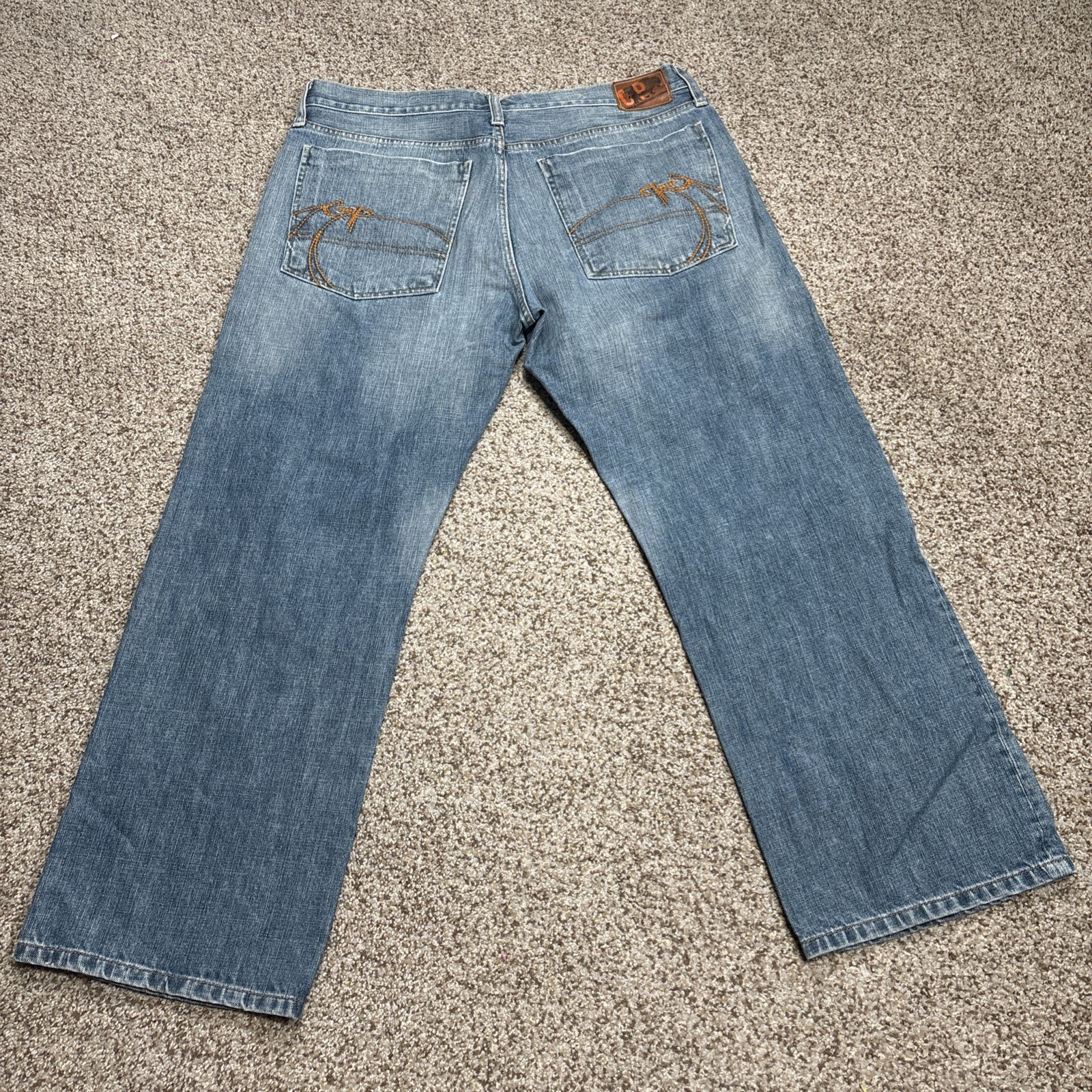Chip Pepper Production C7P Malibu Beach Denim Jeans Mens 36x30 Fits 36 X 28.5 - View 13